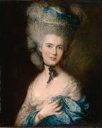 Thomas Gainsborough Woman in Blue (mk08) Germany oil painting artist